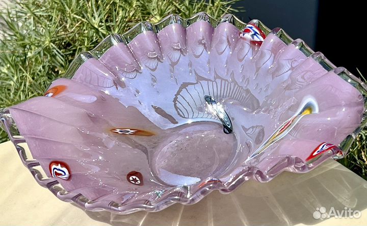 Муранское стекло Ваза