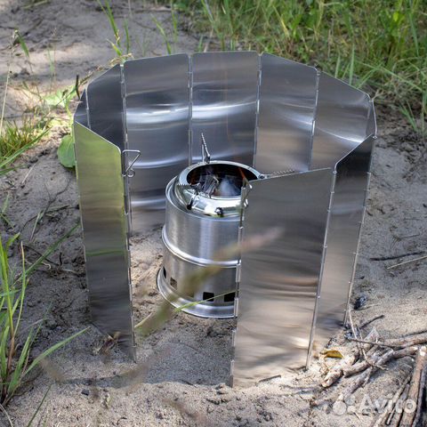 Ветрозащитный экран для горелки