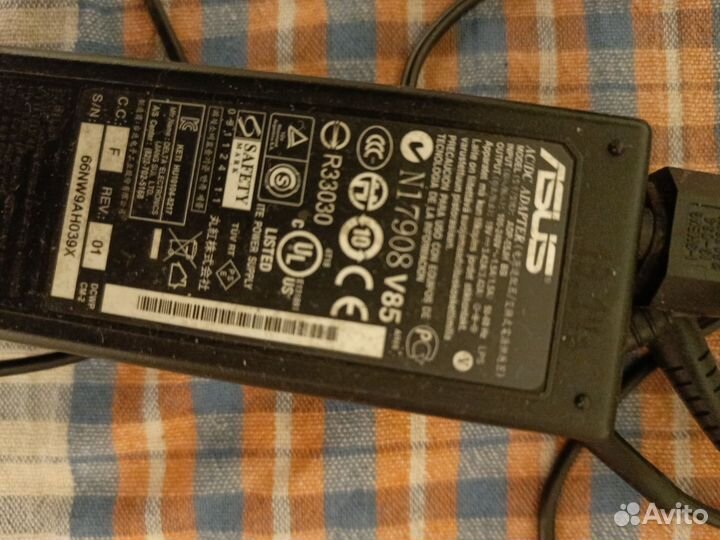 Блок питания зарядное оригинал 19v 3.42