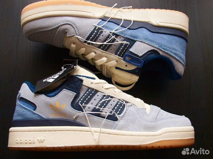 Adidas forum low 84 замша