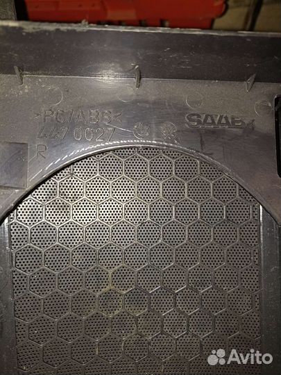 Пластик на динамик saab 9000