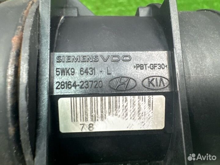 Расходомер воздуха (дмрв) Hyundai Tucson Jm 2.0