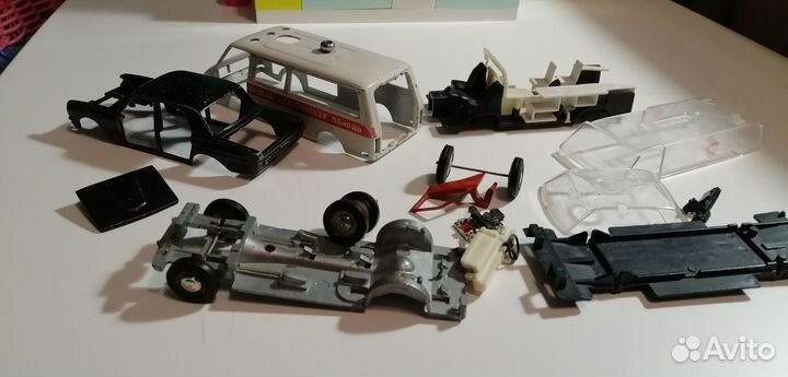 Детали для моделей советских машин Волга, raf