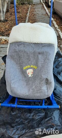 Детские санки с колесами