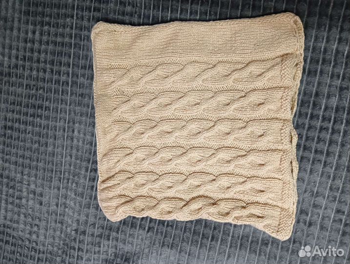 Вязанные подушечки