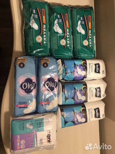 Прокладки женские гигиенические