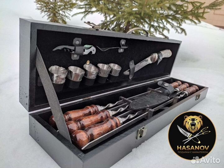 Шашлычный набор подарочный