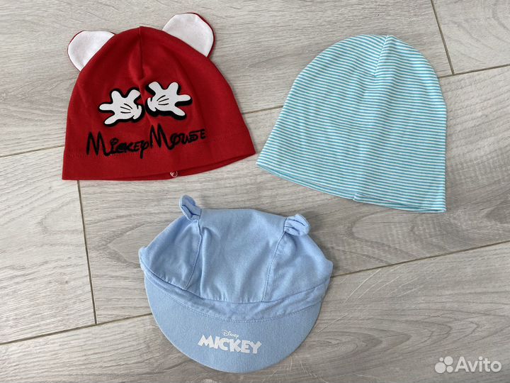 Детские шапочки,12-24мес