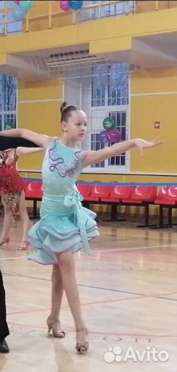 Платье для бальных танцев юниоры 1