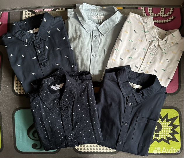 Рубашки для мальчика 128-134 (новые)