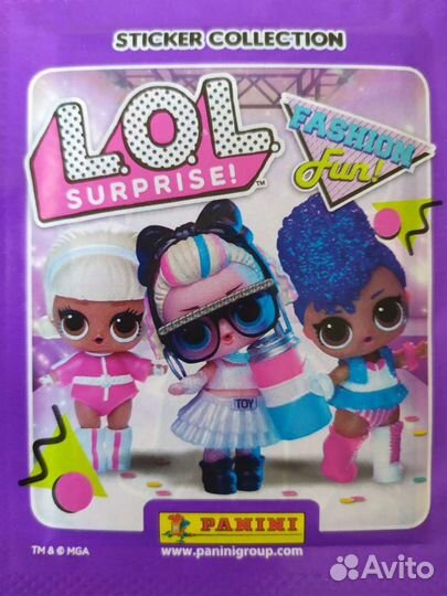 Panini LOL Surprise 3 Fashion Fun стикеры