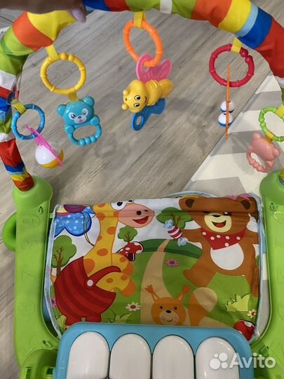 Коврик с дугами