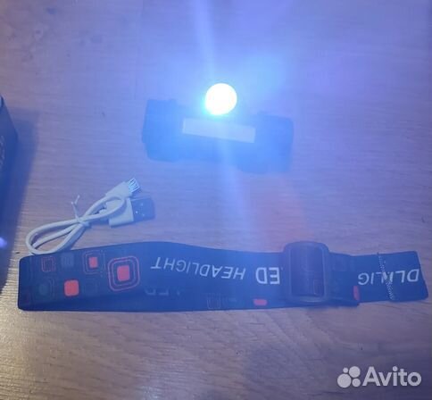 Светодиодный налобный фонарь