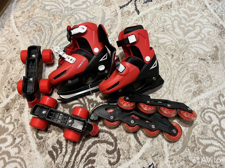 Роликовые коньки детские новые