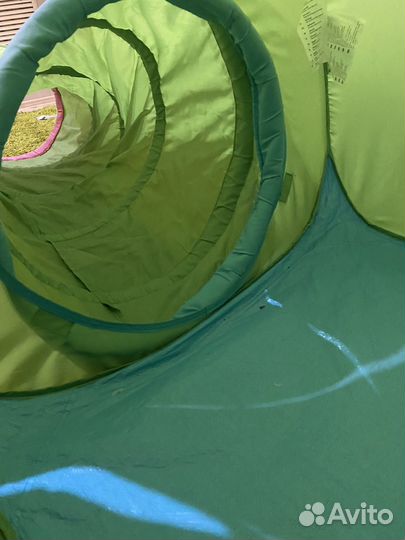 Палатка с тоннелем детская