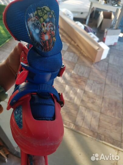 Роликовые коньки детские раздвижные