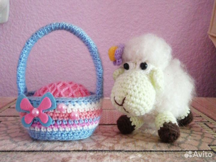 Мягкая игрушка овечка