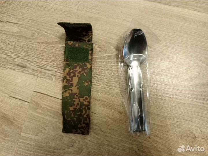 Походный набор (вилка, ложка, нож, открывашка)