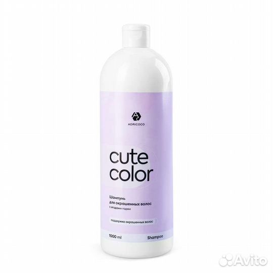 Шампунь для окрашенных волос adricoco cute color