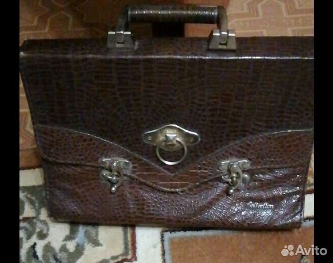 Кожаный портфель СССР