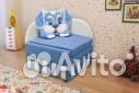 Диван детский Заяц Коська (левый)