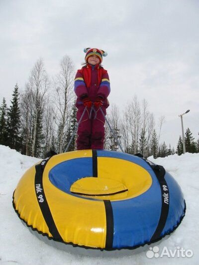 Тюбинг ватрушка детская