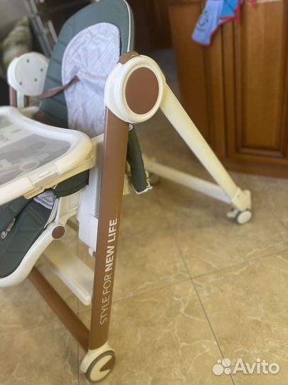 Стульчик для кормления happy baby berny v2