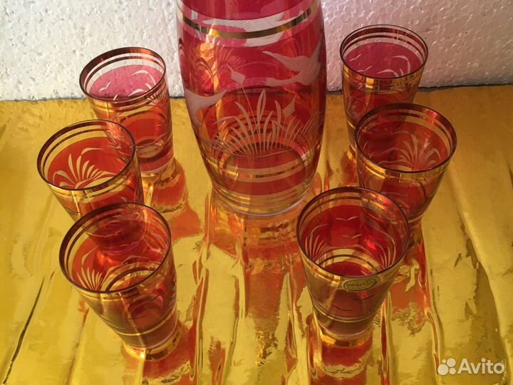 Винтажный коллекционный набор. Богемия