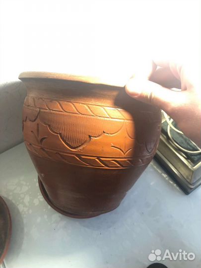 Горшок керамический