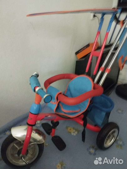 Детский трехколесный велосипед новый