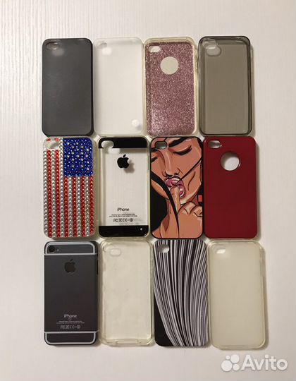 Чехол, чехол-книжка, стекло iPhone 4, айфон 4S