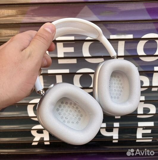 AirPods Max lux кaчествo,ростест, белые