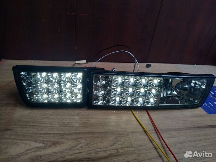 Тюнинг фары для volkswagen golf 3