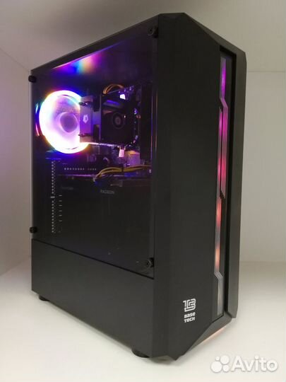Игровой системный блок Core i3 12100f RX6500XT