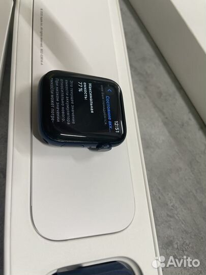 Часы apple watch 6 44 mm