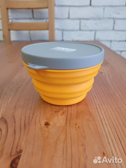 Миска силиконовая складная