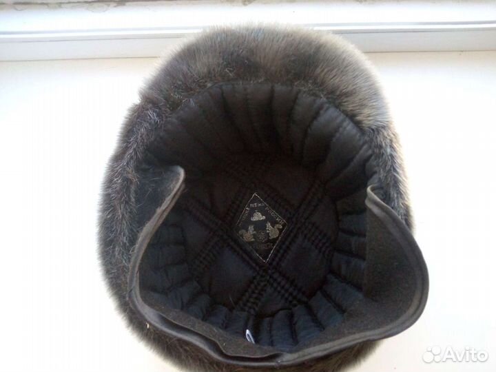 Шапка мужская из нерпы