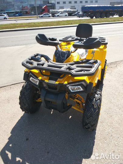 Квадроцикл Motoland Wild Track 200 X желтый