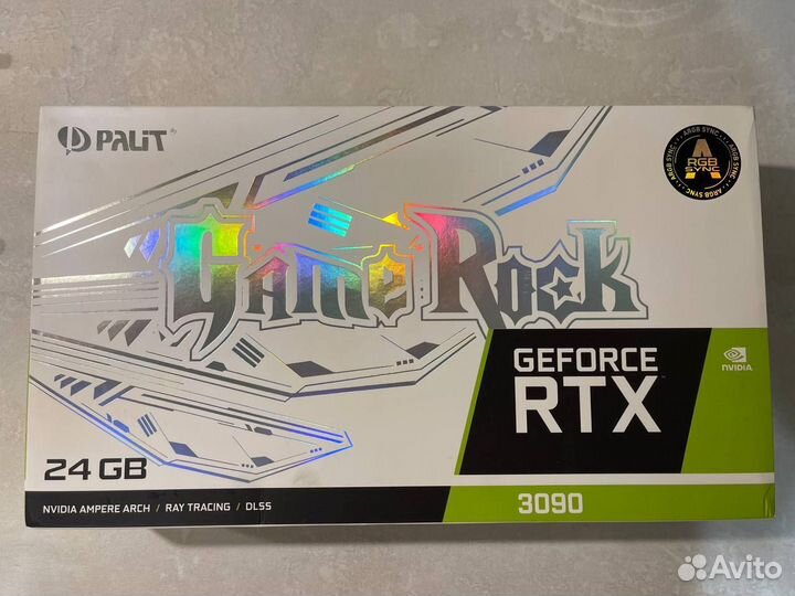 Видеокарта Palit GeForce RTX 3090 GameRock
