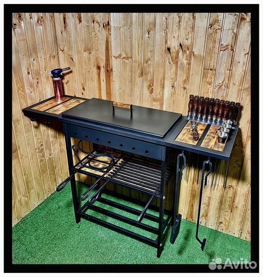 Мангал 4-6 мм с крышкой