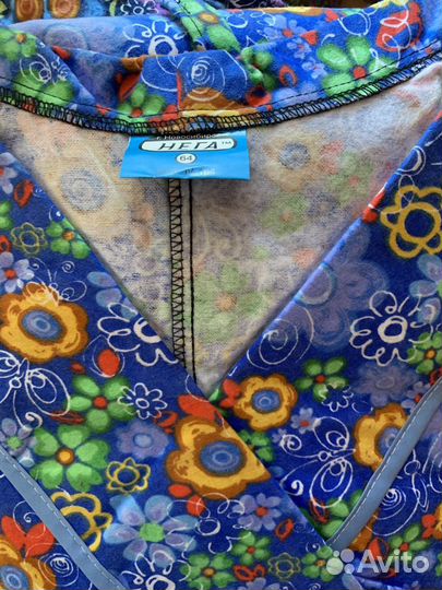 Халат фланелевый