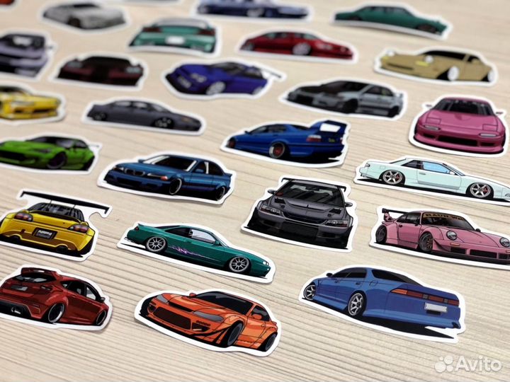 Виниловые наклейки стикеры Sticker Bombing