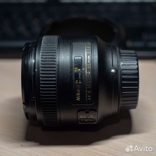 Объектив AF-S nikkor 85mm 1:1.8G