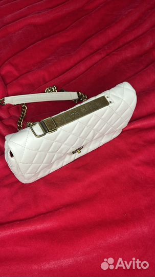 Сумка клатч белая chanel