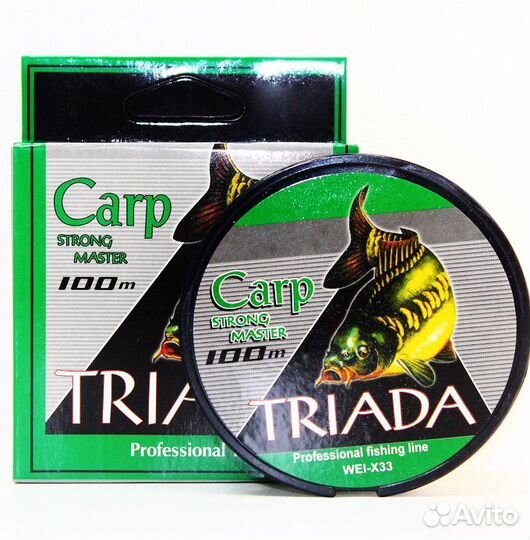 Леска Triada carp 100м