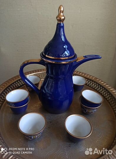 Кофейный сет в арабском стиле. Винтаж. Япония
