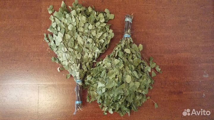 Банные веники (береза, дуб, пихта, можжевеловые)