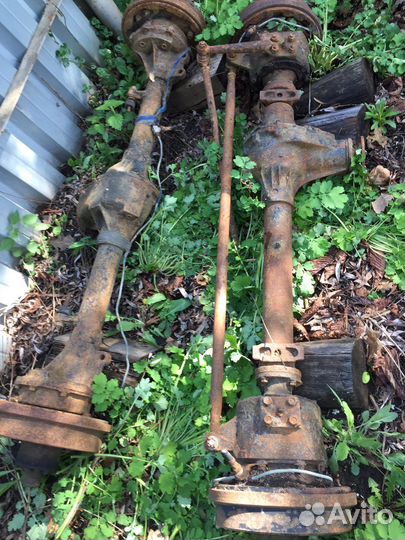 Военные мосты на УАЗ и рессоры