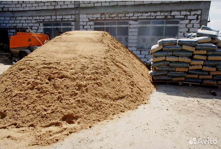 Песок под септик