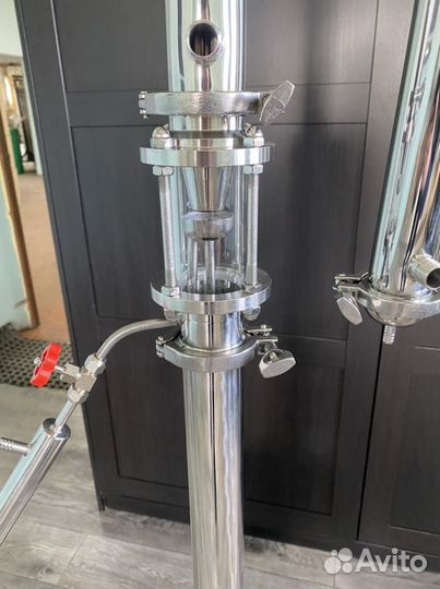 Самогонный аппарат 35л с узлом отбора в диоптре